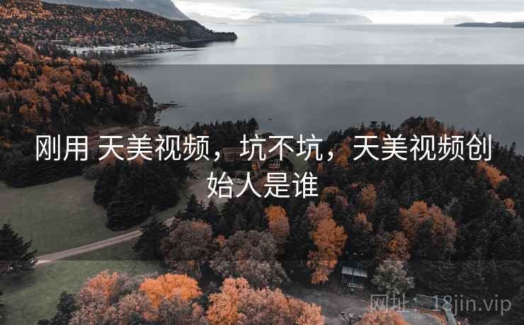 刚用 天美视频,坑不坑,天美视频创始人是谁 第2张 刚用 天美视频,坑不坑,天美视频创始人是谁 第2张